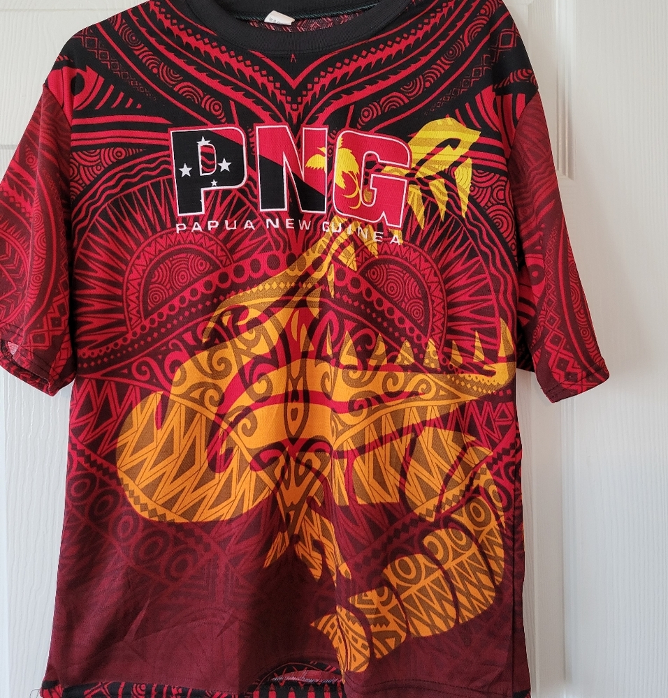 Papua New Guinea (PNG) Mens Rugby Team Shirt